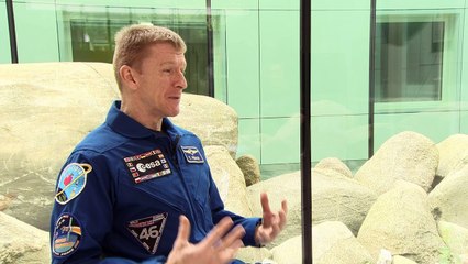 Peake: Returning to Earth is like the world's worst hangover