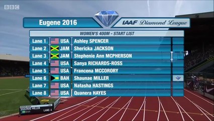 400m F - DL Eugene, 28 mai 2016