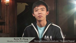 Moving Dartmouth Forward: Kevin Zhang '17 - Phi Delta Alpha