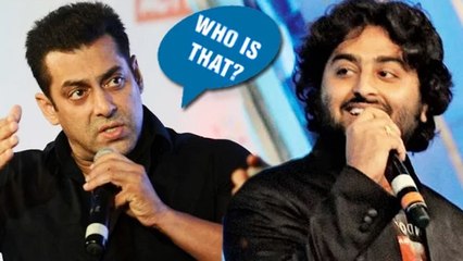 Salman Khan Finally REACTS On Arijit Singh Controversy