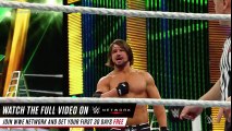 AJ Styles vs. John Cena- WWE Money in the Bank 2016 on WWE Network
