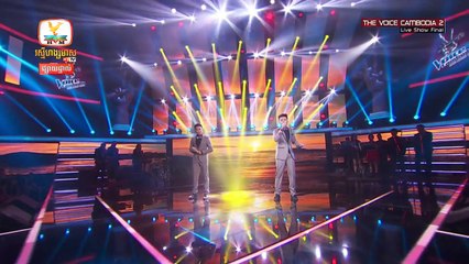 The Voice Cambodia - ឃី សុឃុន & ឆន សុវណ្ណរាជ - Right Here Waiting - Live Show Final 19 June 2016