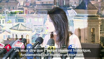 La populiste Virginia Raggi élue à Rome, camouflet pour Renzi