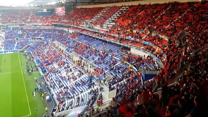 Une magnifique soirée de foot au stade des Lumières pour les bénévoles du tournoi