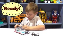 Hasbro Strongarm Transformers. Video for children – unboxing set of toys. Transformers Robots