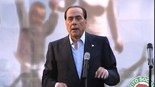 Silvio Berlusconi   La sinistra chiude i cantieri e ostacola le infrastrutture 2   Olbia 25 Maggio 2