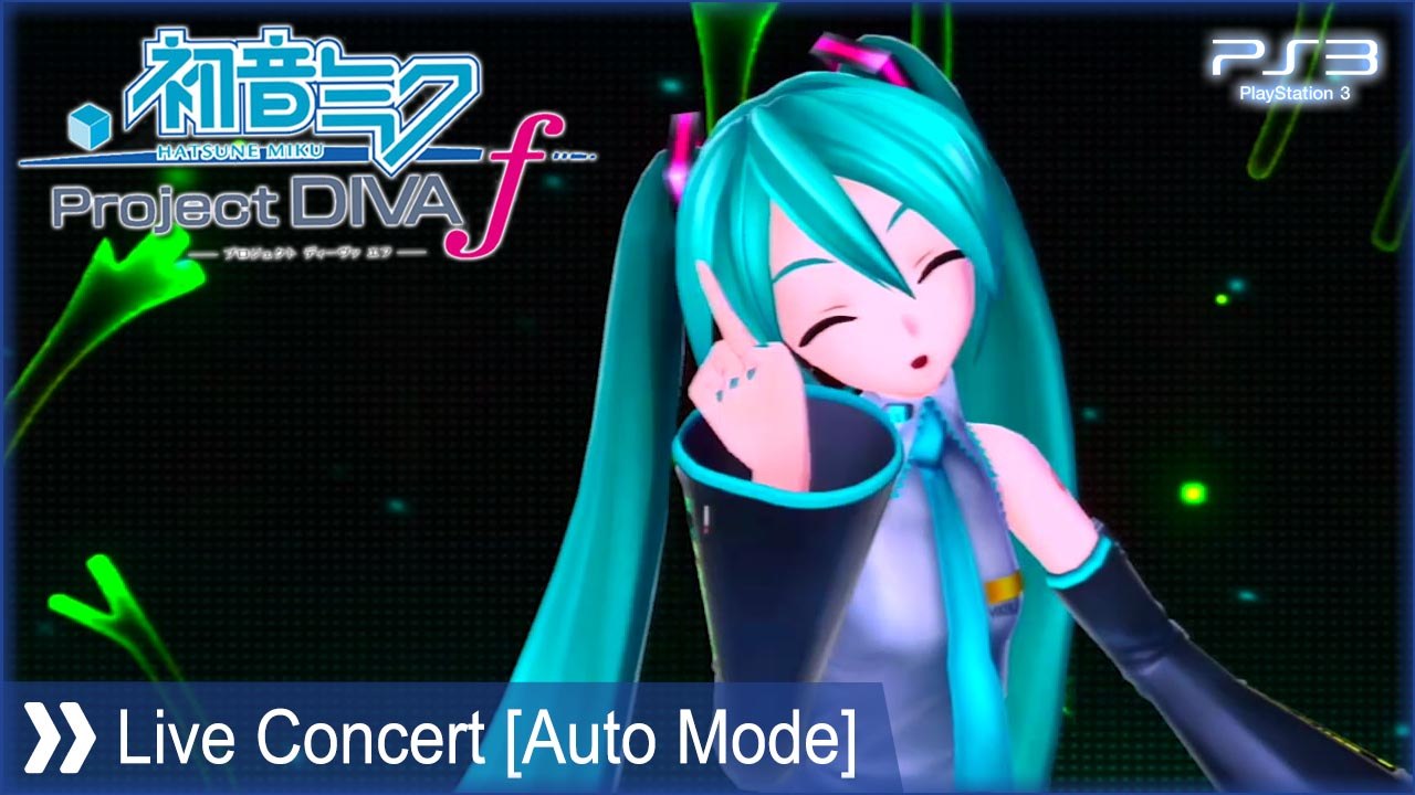 「初音ミク -Project DIVA F- PS3」Live Concert 3 - みくみくにしてあげる♪【してやんよ】 [AUTO Mode]