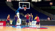 FCB Basket: Ribas y Oleson previa Madrid-FCB Lassa (3r partido) [ESP]