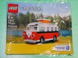 Lego 40079 Mini Volkswagen T1 Camper Van - Car Toys Build Review