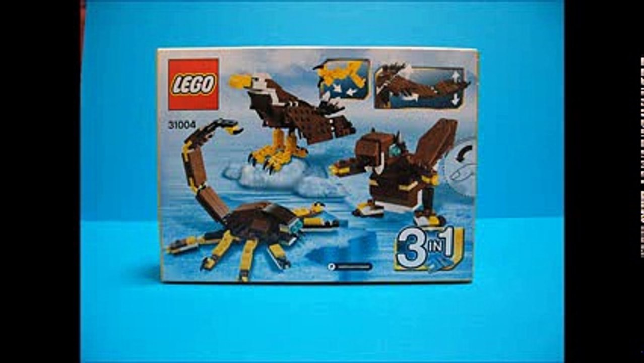 Lego 31004  Fierce Eagle Build Review (레고 독수리)