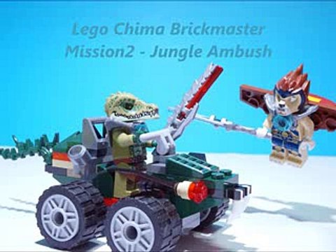 Lego Chima(레고 키마) Brickmaster mission 2 - Jungle Ambush (Build Review)