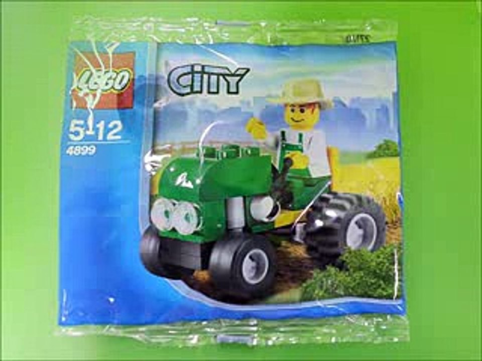 Lego City 4899 Farm Tractor Car Toys  Review