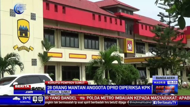 KPK Periksa 28 Mantan Anggota DPRD Sumut