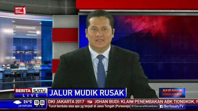 Jalur Alternatif Mudik Lebaran di Subang Rusak Parah