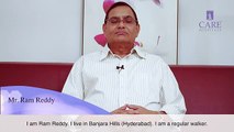 Mr Ram Reddy Talks About His Total Knee Replacement Surgery by Dr Praveen Mereddy at CARE Hospitals