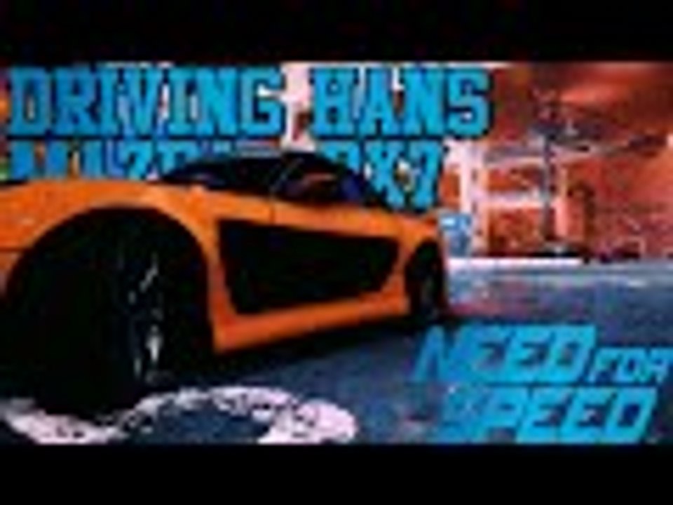 Driving Hans RX7 in Need for Speed™