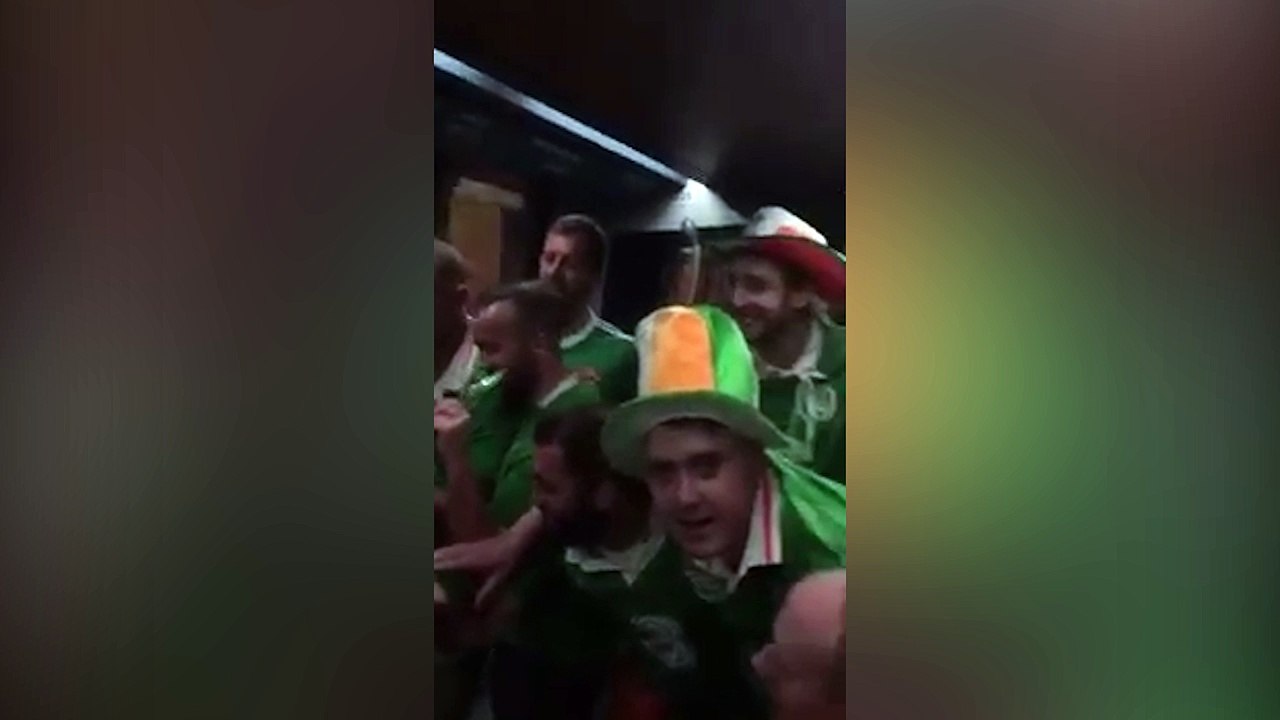 Les supporters irlandais ont encore frappé !