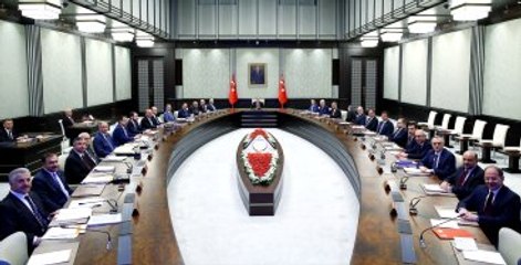 Bakanlar Kurulu'na Genelkurmay Başkanı da Katıldı