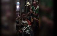 Des supporters irlandais chantent une berceuse à un bébé dans le tramway bordelais (vidéo)