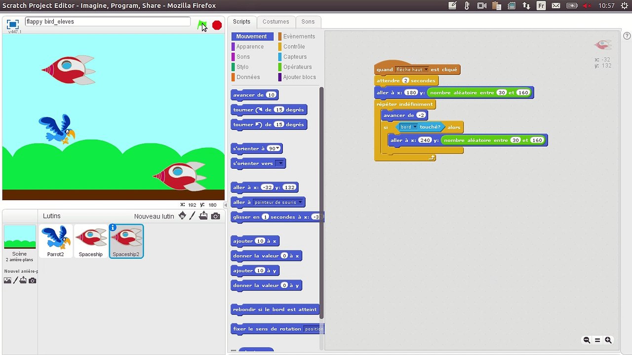 Algorithmie : Flappy Bird