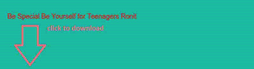 Be Special Be Yourself for Teenagers Ronit 'Gal' Baras Ebook EPUB PDF