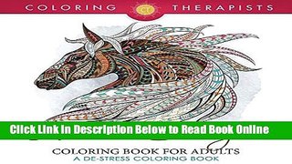 Download Animal Designs Coloring Book For Adults - A De-Stress Coloring Book (Animal Designs and