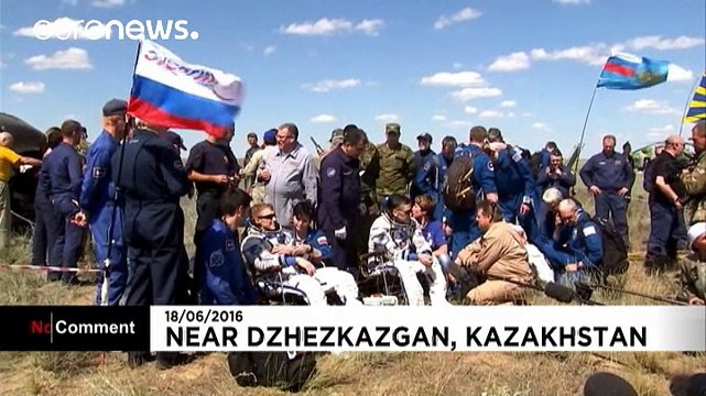 British astronaut Tim Peake makes a safe return to Earth