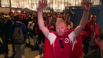Euro-2016: les supporters satisfaits après le 0-0 France/Suisse