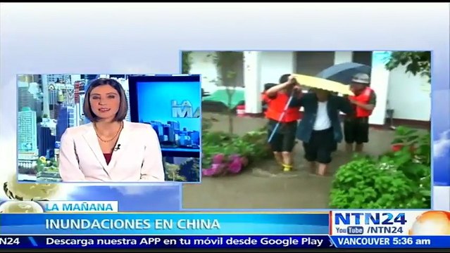 Fuertes lluvias en la provincia china de Hubei causan deslizamientos y obligan a evacuar a cientos de personas