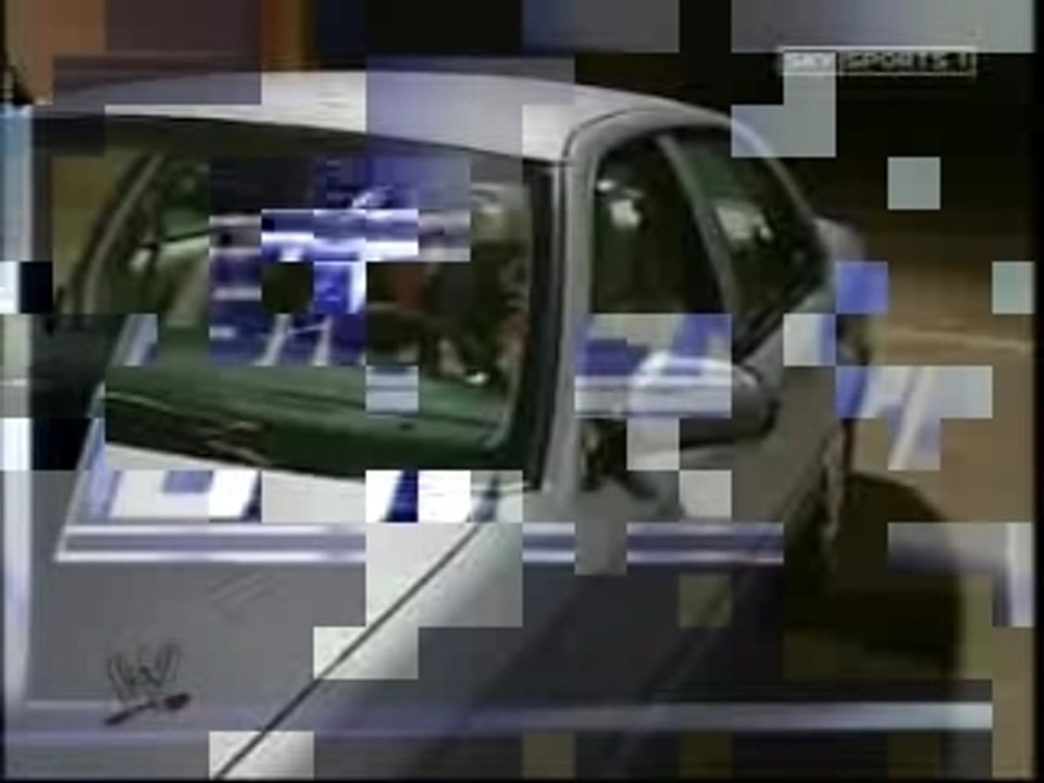 John Cena vs Eddie Guerrero parking lot brawl