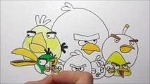 Epic Angry Birds Timelapse Drawings (Cool Music)