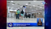 Ocho heridos en balacera y peleas en diferentes puntos de Guayaquil
