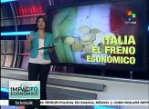 Italia sigue sumida en problemas financieros
