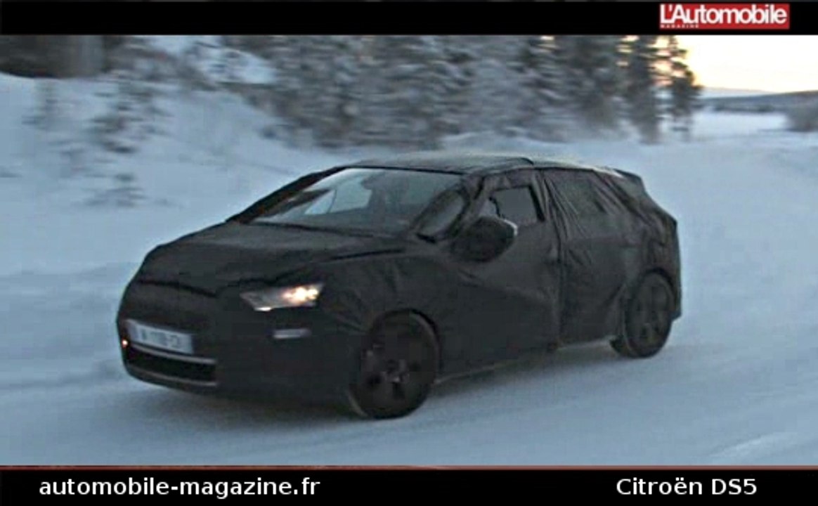 Citroën DS5 spyshot