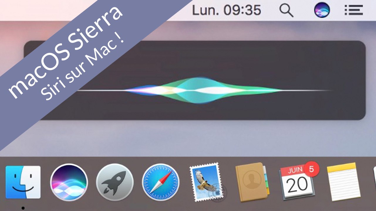 Siri sur Mac - macOS Sierra