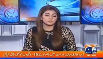 Ayesha Ahtesham bashing Ishaq Dar for his chicken Statement