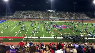 Westlake Marching Band 2015 first home game