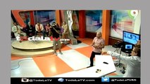La reacción de Iván Ruiz  al conocer a la sexy atracadora de Santiago-El Show Del Mediodía-Video