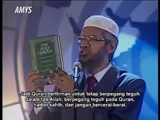 Download Video: Bukti Dr. Zakir Naik adalah Wahabi saat menjawab pertanyaan 'Kenapa Ada Banyak Kelompok Islam'