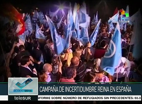 Electores españoles se preparan para las elecciones generales