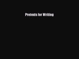 Download Pretexts for Writing PDF Free