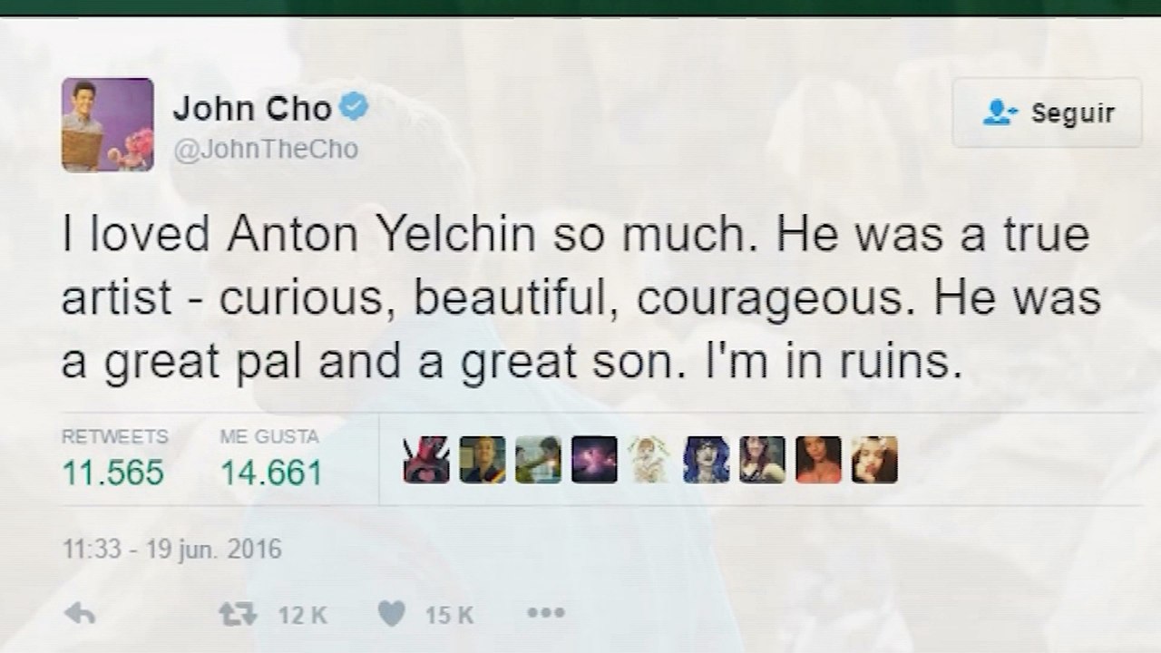 Fallece a los 27 años el actor Anton Yelchin