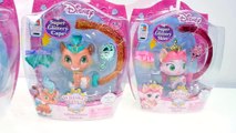 Disney Princess Palace Pets Whisker Haven Glitzy Glitter Friends Dolls Unboxing by DCTC