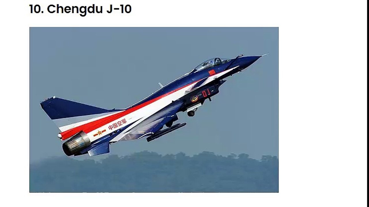 TOP TEN FIGHTER JET 2016