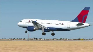 Delta A319 Flaps 29 landing in Atlanta