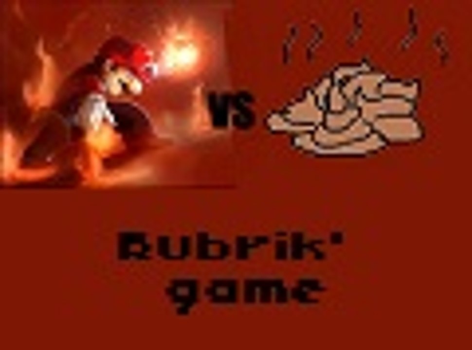 Super Mario 64: monde 1, homme en tenue de plombier vs une tonne de merde