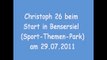 Christoph 26 Start in Bensersiel Sport-Themen-Park am 29.07.2011