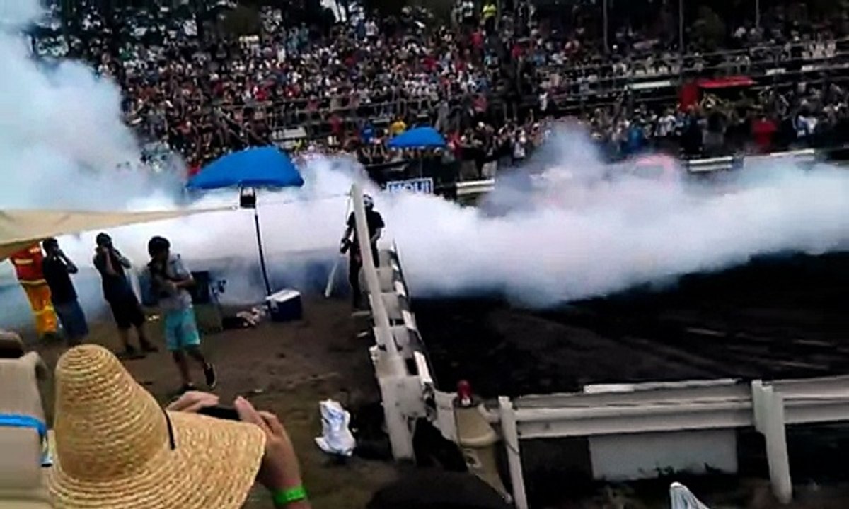 Summernats 25 2012 Burnout Masters Qualifying Holden Ute