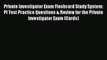 Read Private Investigator Exam Flashcard Study System: PI Test Practice Questions & Review