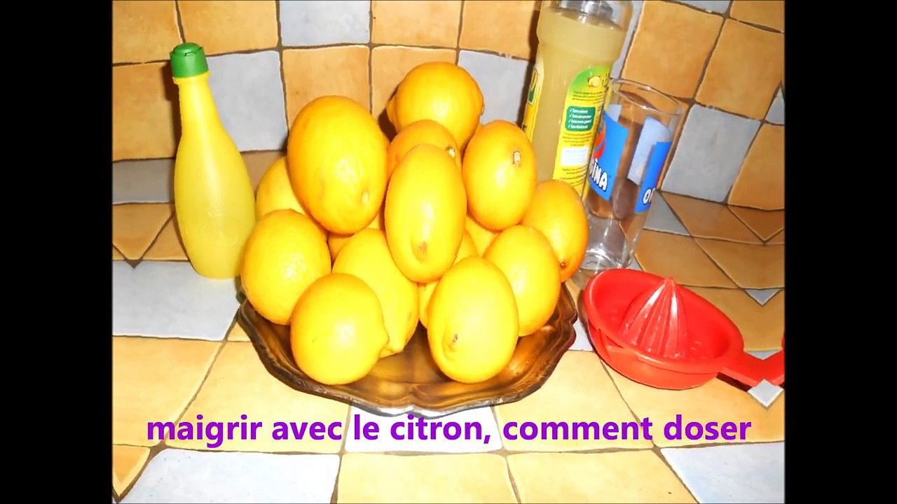 comment perdre 3 kilos par semaine avec le citron ?